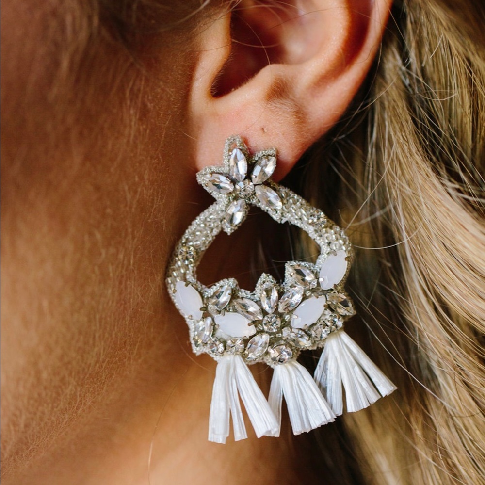Untamed petals statement earrings